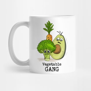 Humor and vegetable gang Mug